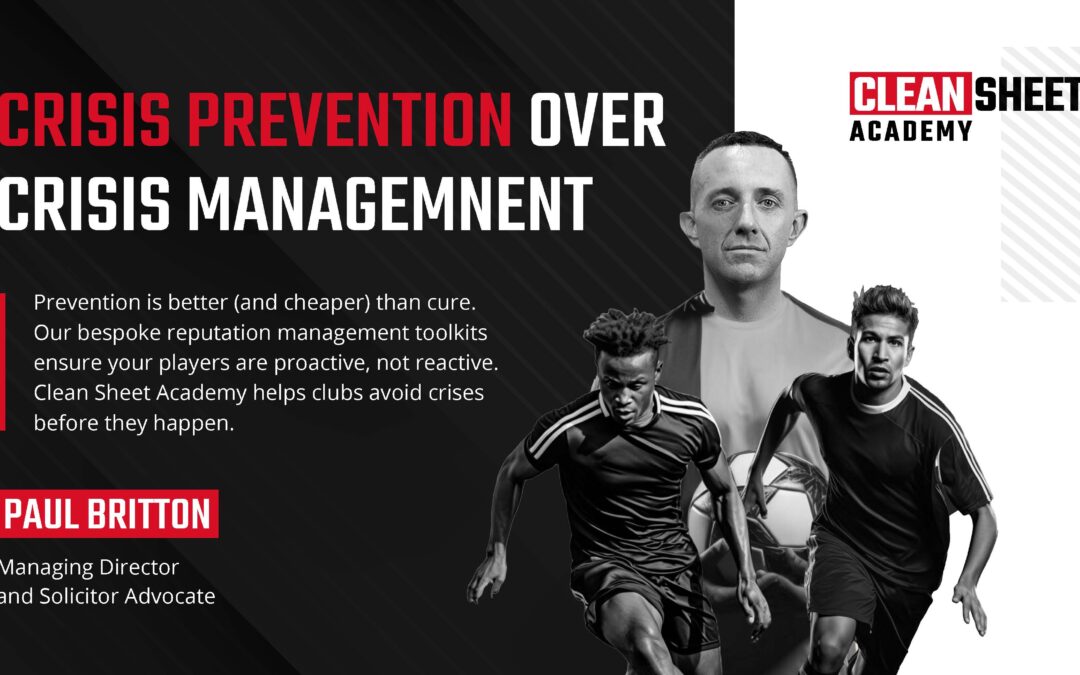 🤯 Crisis Prevention Over Crisis Management